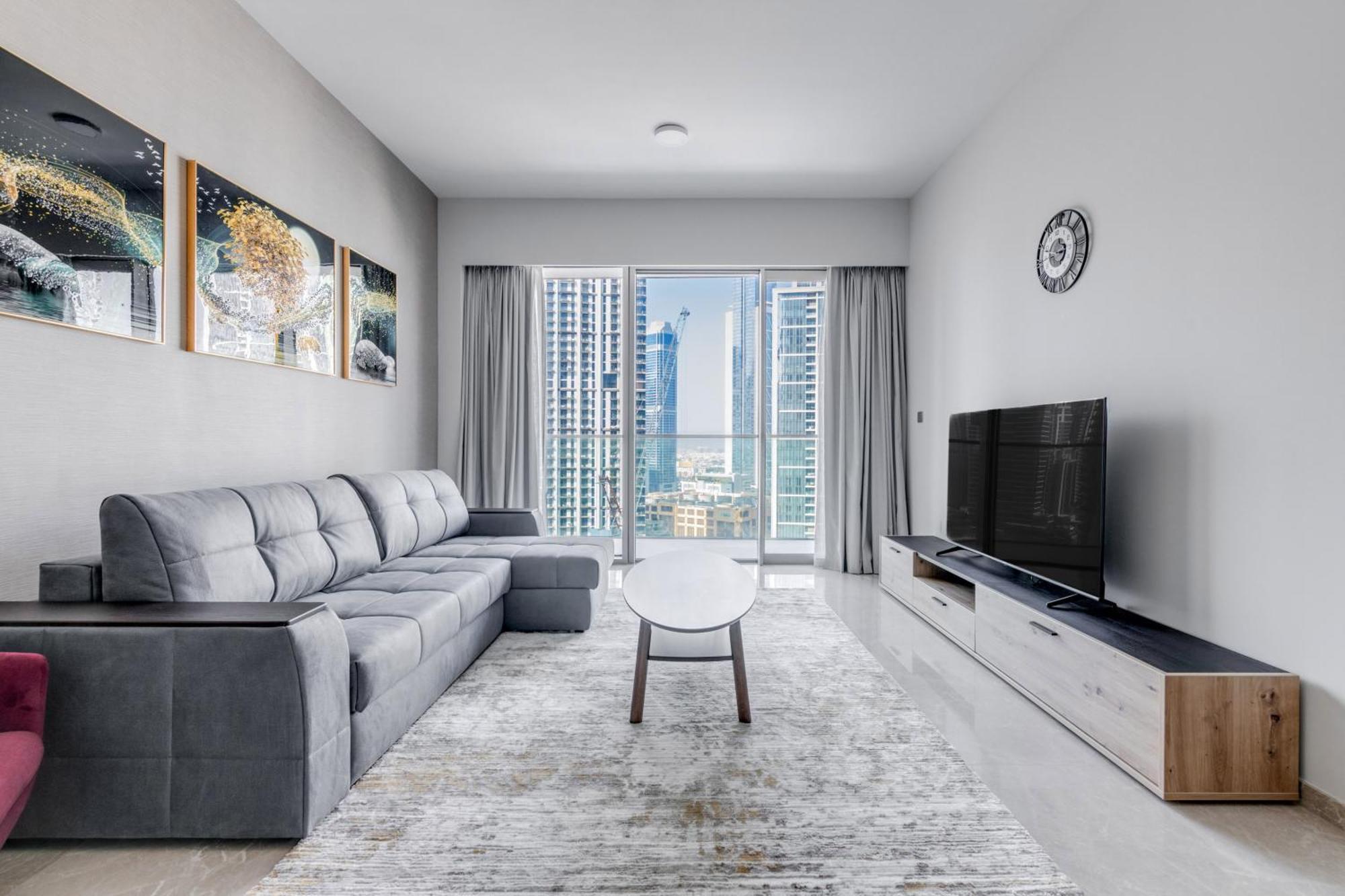 Appartement Knokey Luxury 1br - 5 Min Walk To Burj Khalifa & Mall & Fountain Dubai