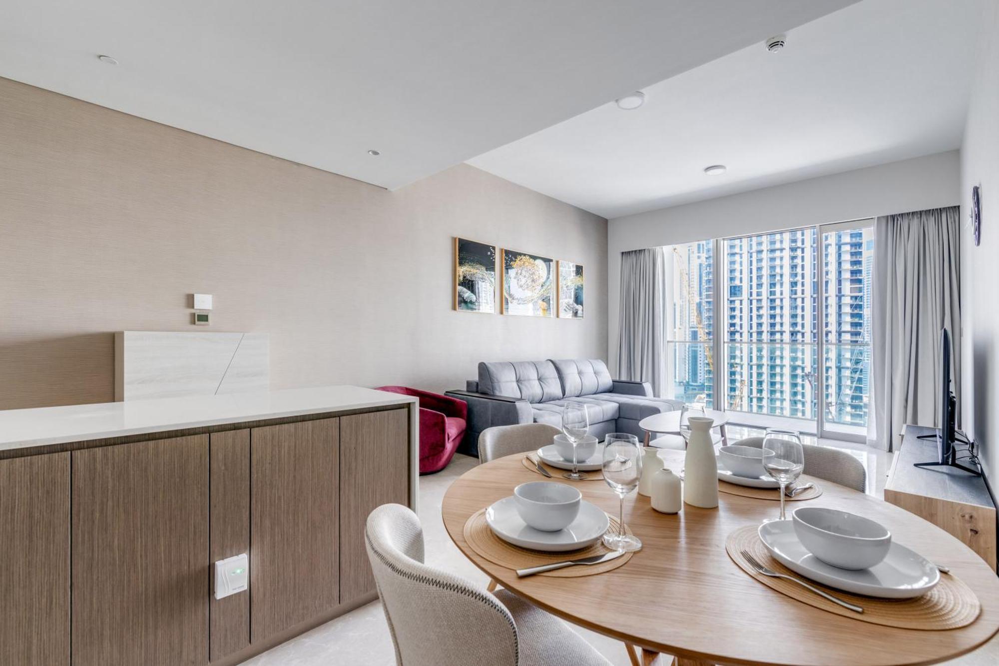 Appartement Knokey Luxury 1br - 5 Min Walk To Burj Khalifa & Mall & Fountain Dubai